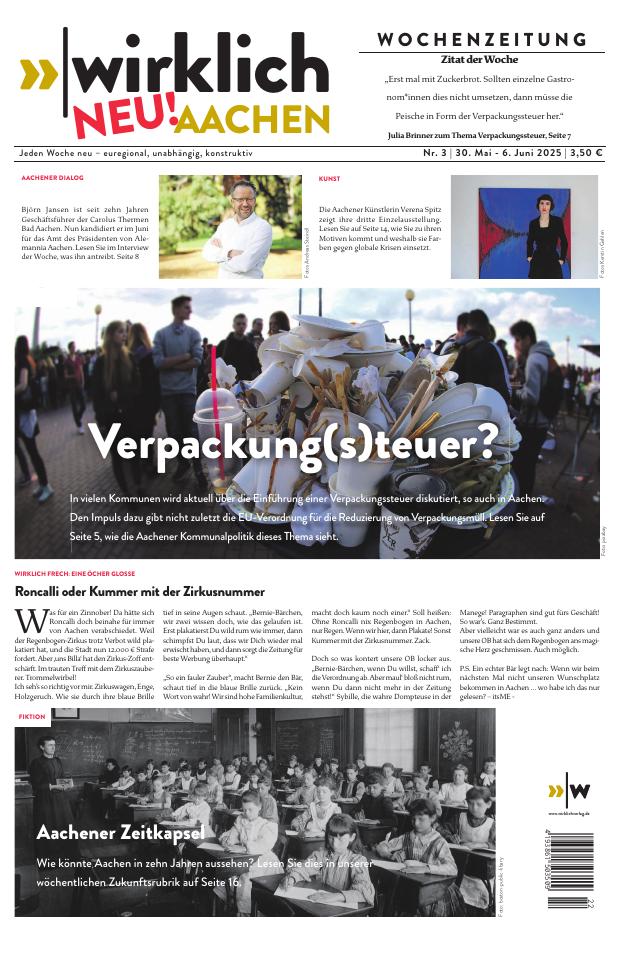 Titelseite: Ausgabe 3 · KW 22/2025