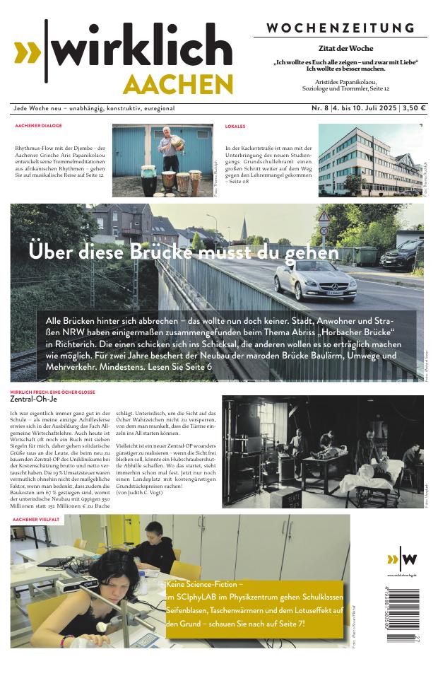 Titelseite: Ausgabe 8 · KW 27/2025