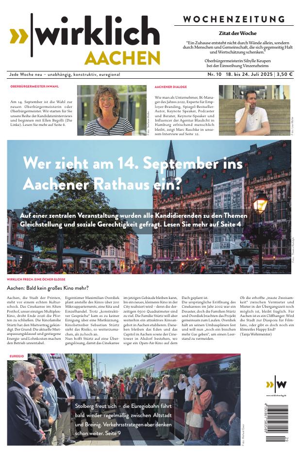 Titelseite: Ausgabe 10 · KW 29/2025