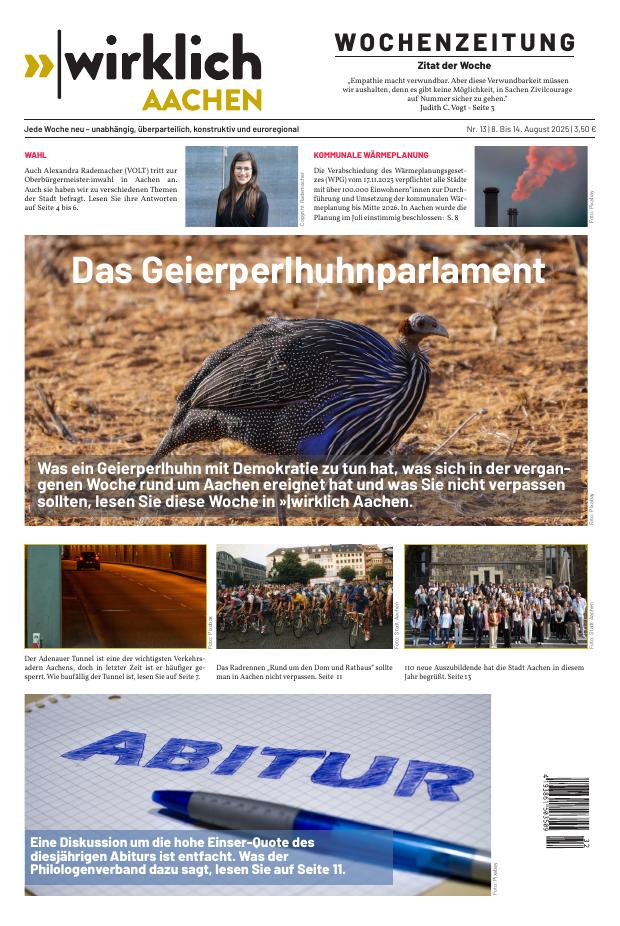 Titelseite: Ausgabe 13 · KW 32/2025