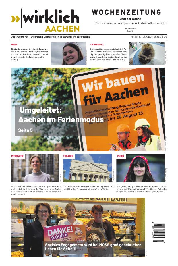 Titelseite: Ausgabe 14 · KW 33/2025