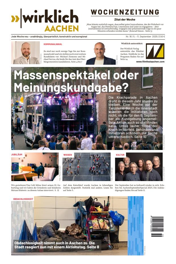 Titelseite: Ausgabe 16 · KW 36/2025