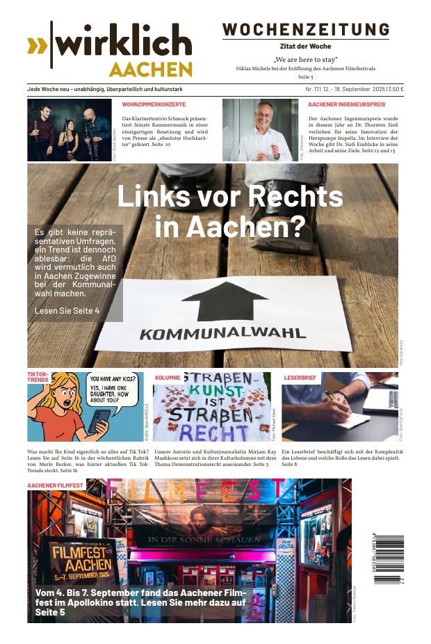 Titelseite: Ausgabe 17 · KW 37/2025