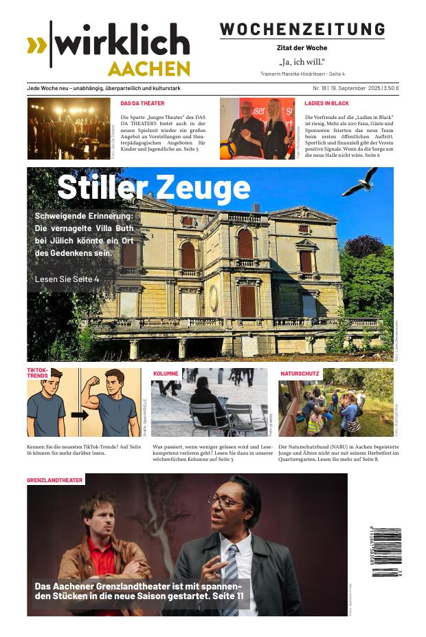 Titelseite: Ausgabe 18 · KW 38/2025