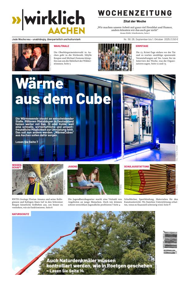 Titelseite: Ausgabe 19 · KW 39/2025