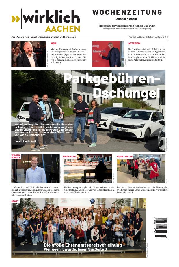 Titelseite: Ausgabe 20 · KW 40/2025