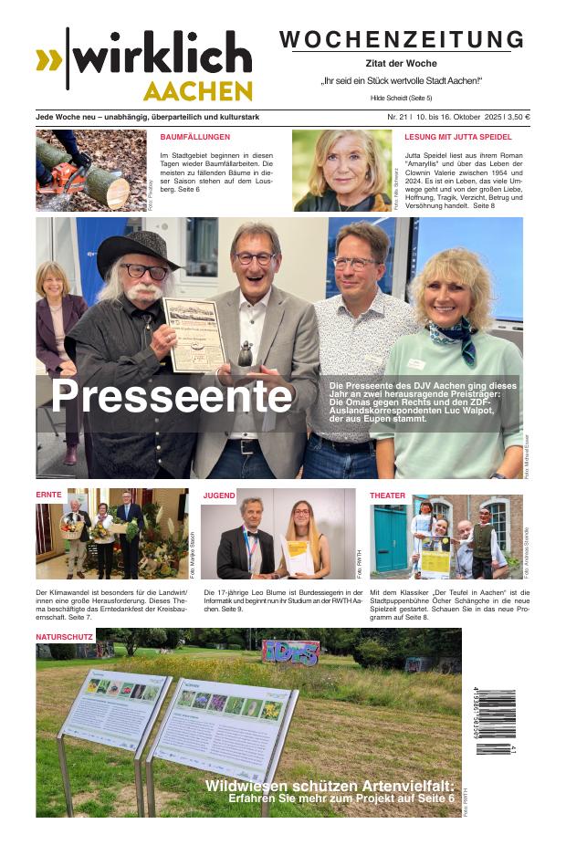Titelseite: Ausgabe 21 · KW 41/2025