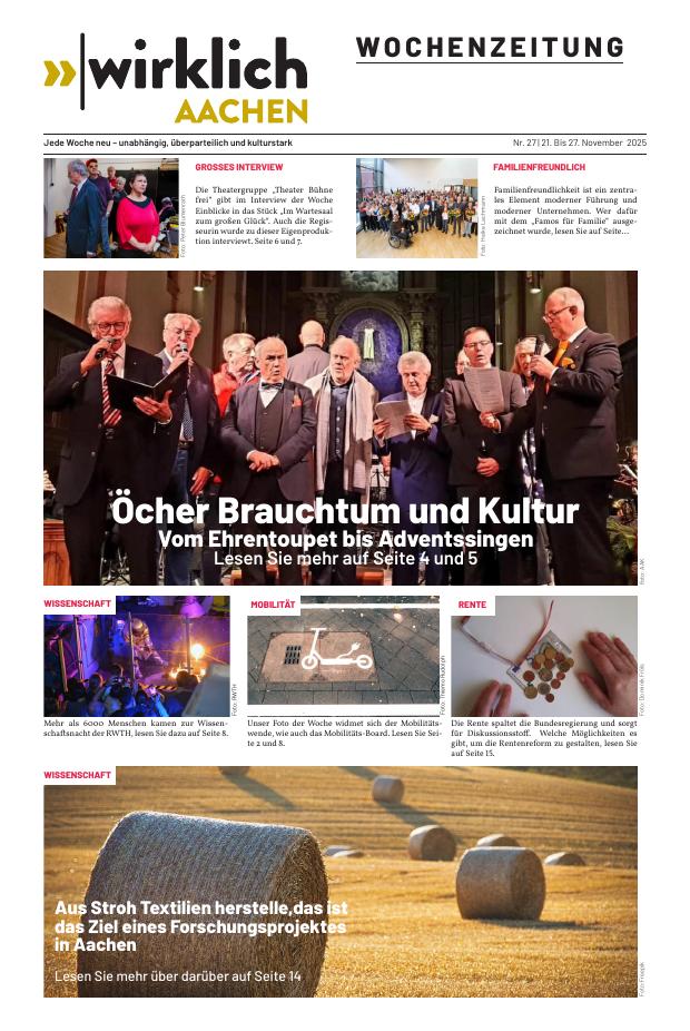 Titelseite: Ausgabe 27 · KW 47/2025