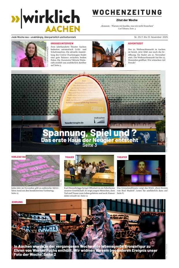 Titelseite: Ausgabe 25 · KW 45/2025