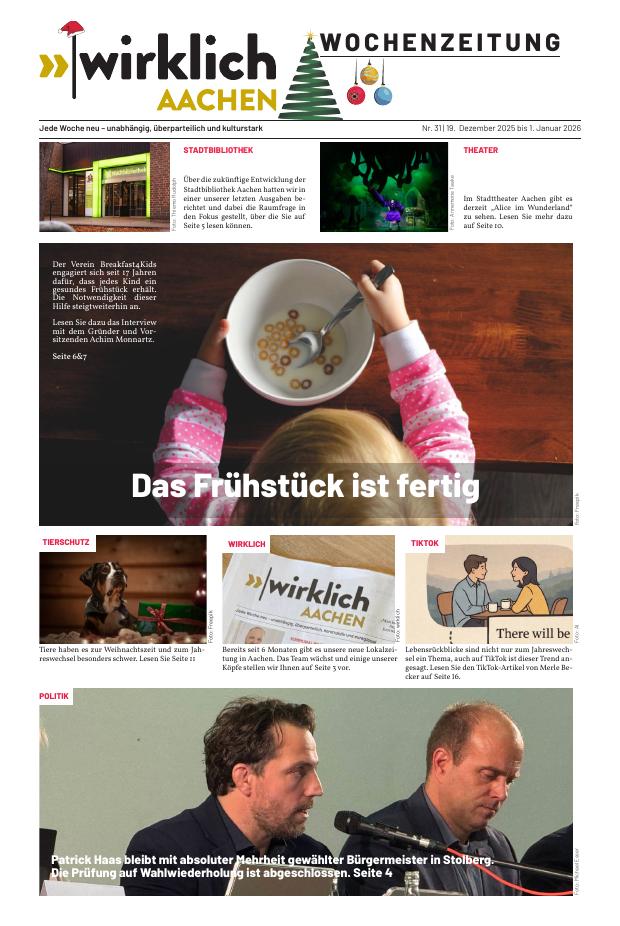 Titelseite: Ausgabe 31 · KW 51/2025