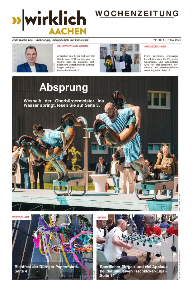 Titelseite: Ausgabe 49 · KW 17/2026