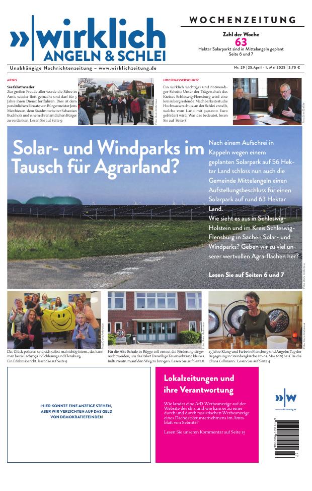 Titelseite: Ausgabe 29 · KW 17/2025