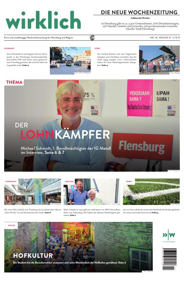 Titelseite: Ausgabe KW 37/2023