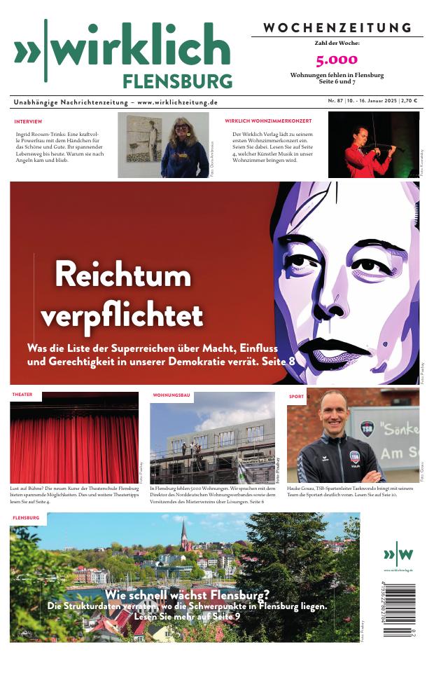 Titelseite: Ausgabe 87 · KW 02/2025