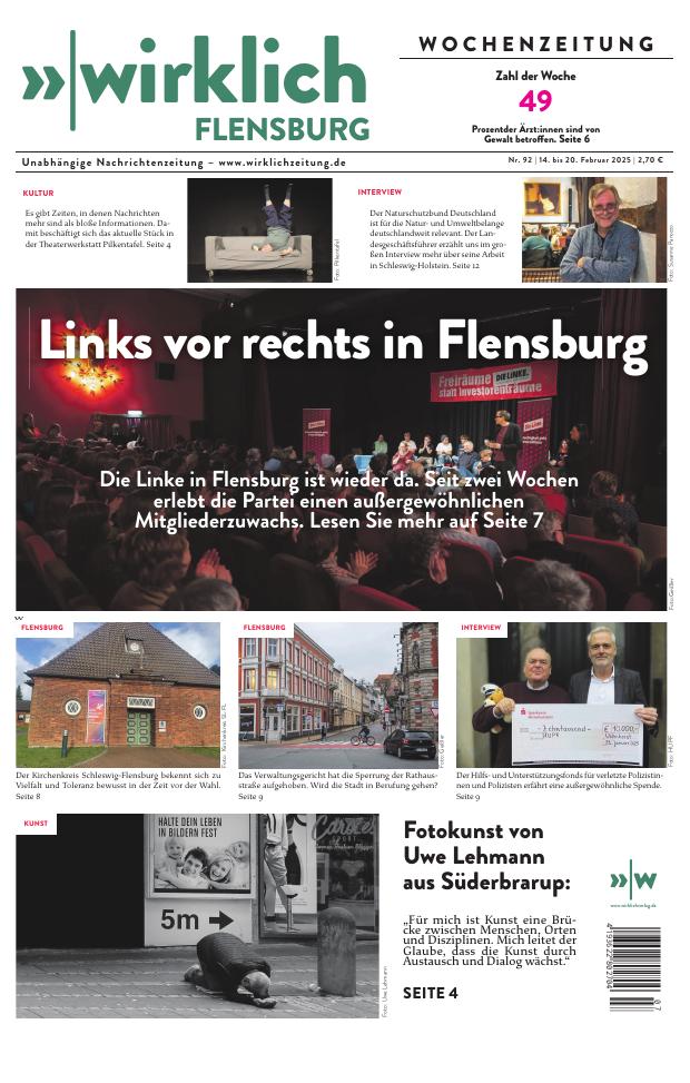 Titelseite: Ausgabe 92 · KW 07/2025
