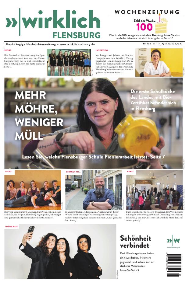 Titelseite: Ausgabe 100 · KW 15/2025