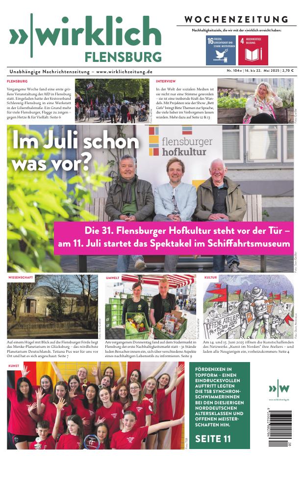 Titelseite: Ausgabe 104 · KW 20/2025